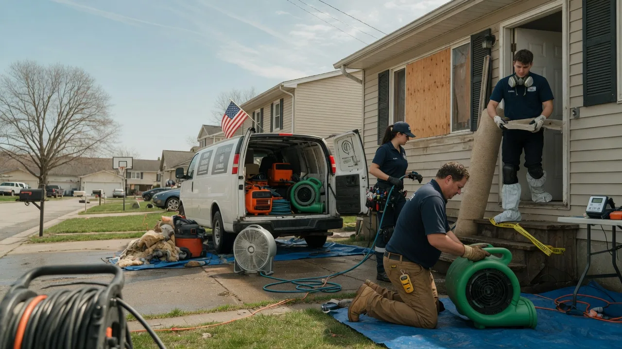 Water Damage Restoration in Dearing, KS near me